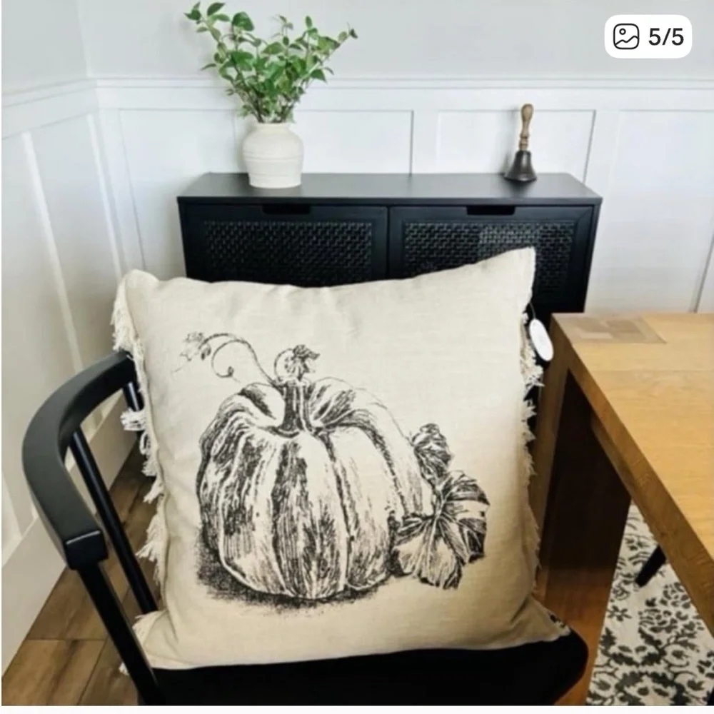 Studio McGee printed pumpkin